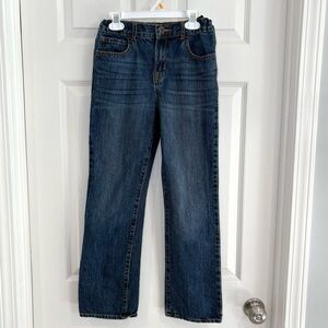 Place Boys Youth Medium Wash Bootcut Blue Jeans Denim Sz 12 Adjustable Waist
